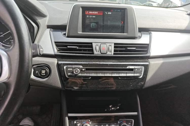 Used BMW 2 Series Gran Tourer 2015 218i Leading Model Audio And AC Panel