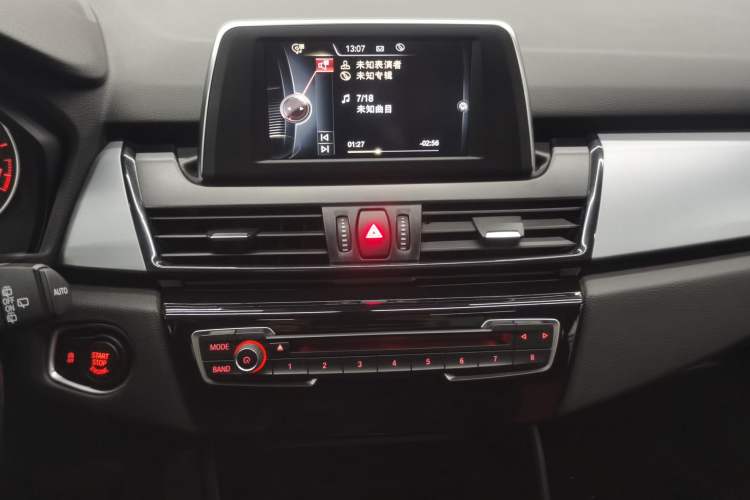 Used BMW 2 Series Gran Tourer 2015 218i Leading Model Audio And AC Panel