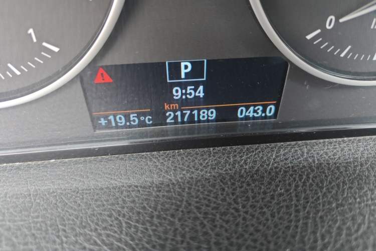 Used BMW 2 Series Gran Tourer 2015 218i Leading Model Odometer Close Up