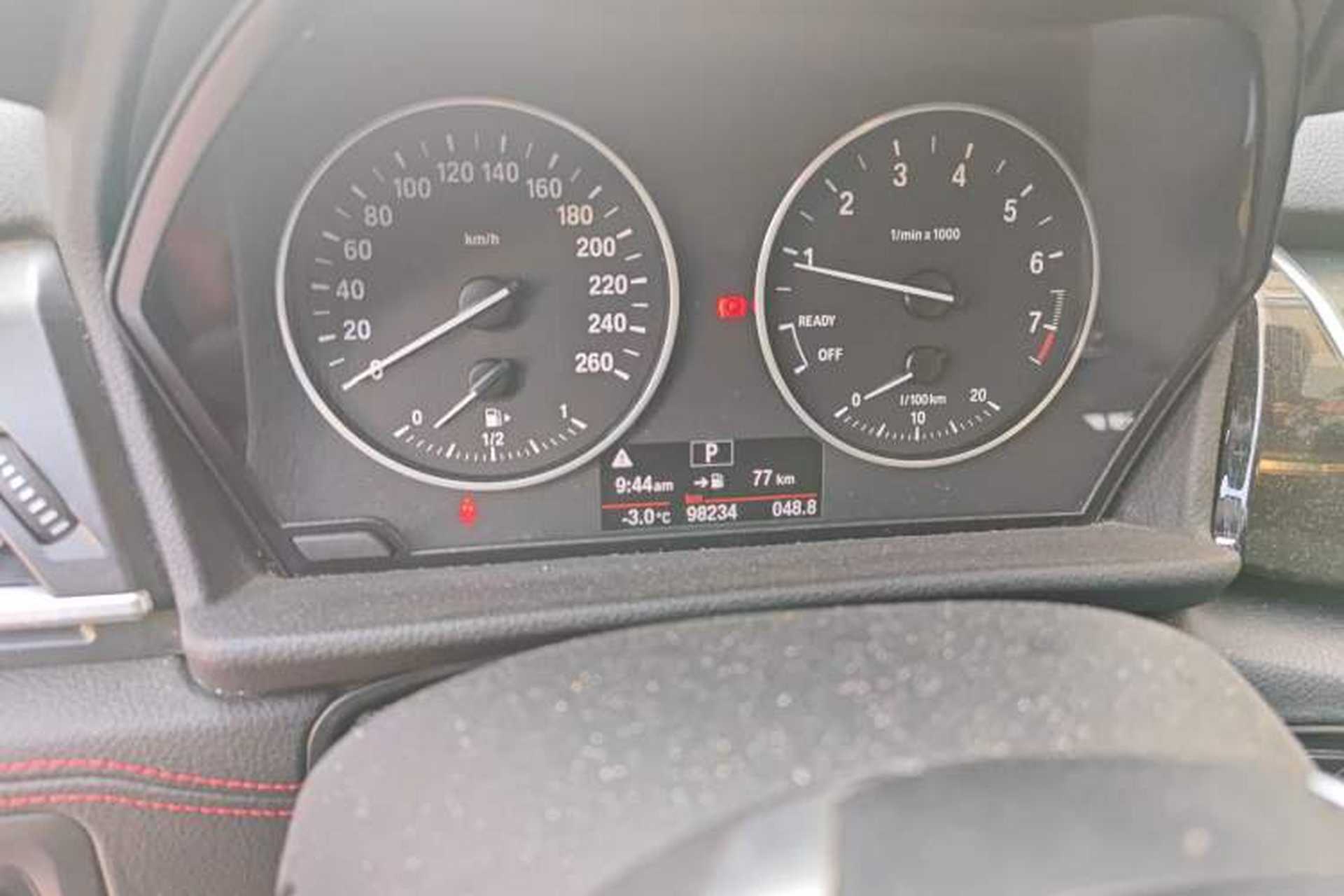 Used BMW 2 Series Gran Tourer 2015 218i Leading Model Odometer Close Up