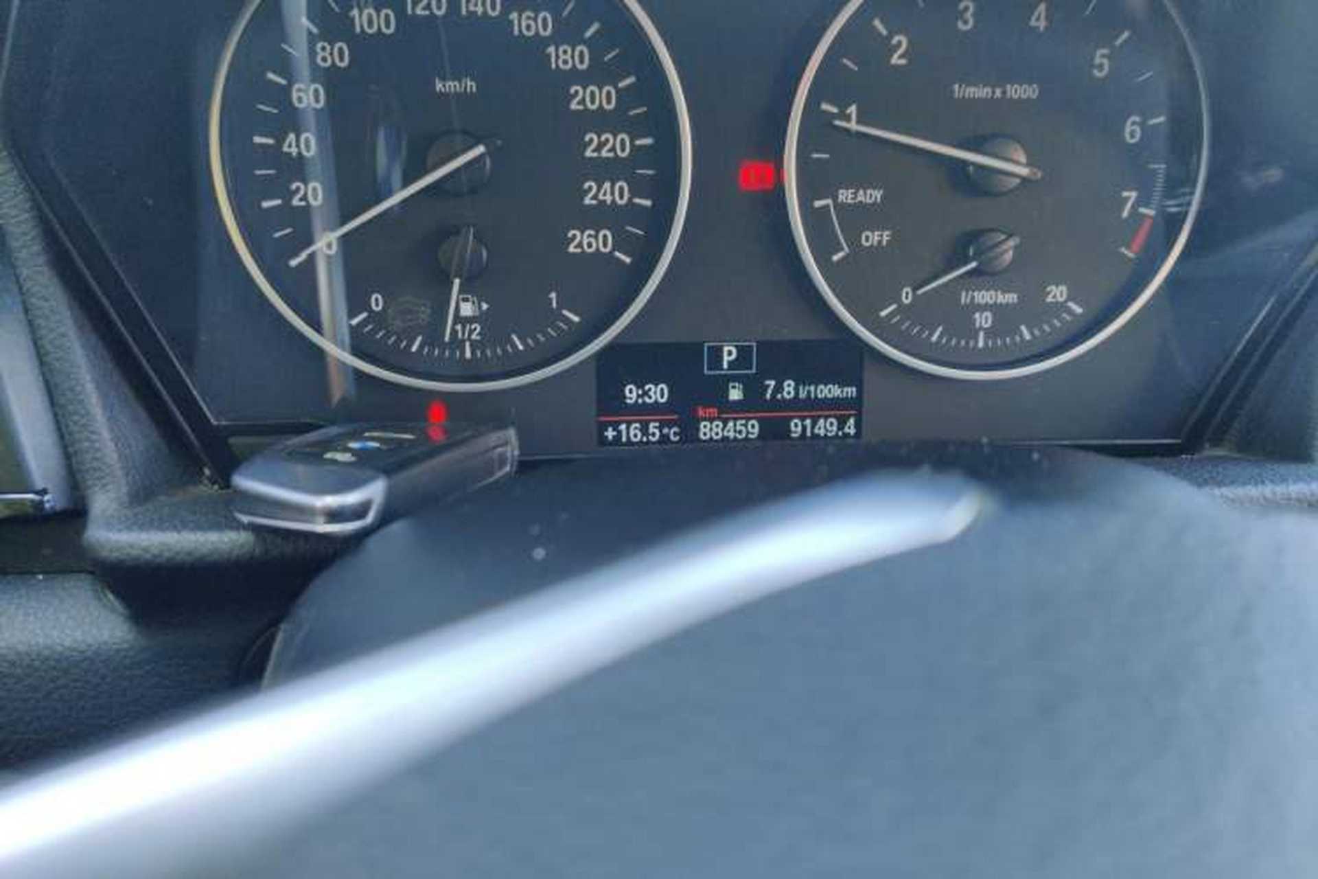 Used BMW 2 Series Gran Tourer 2015 218i Leading Model Odometer Close Up