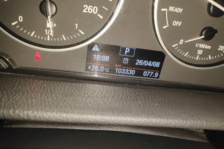 Used BMW 2 Series Gran Tourer 2015 218i Sports Design Package Odometer Close Up