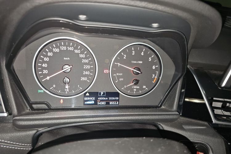 Used BMW 2 Series Gran Tourer 2015 218i Sports Design Package Odometer Close Up
