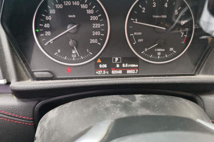 Used BMW 2 Series Gran Tourer 2015 218i Sports Design Package Odometer Close Up