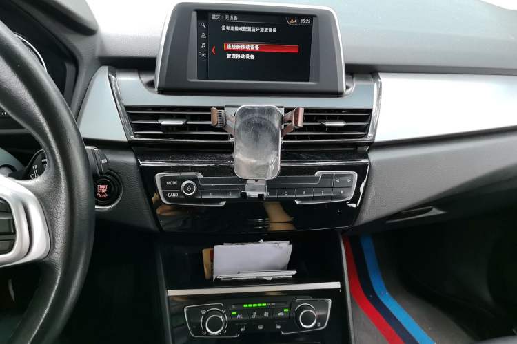 Used BMW 2 Series Gran Tourer 2018 220i Leading Model Audio And AC Panel