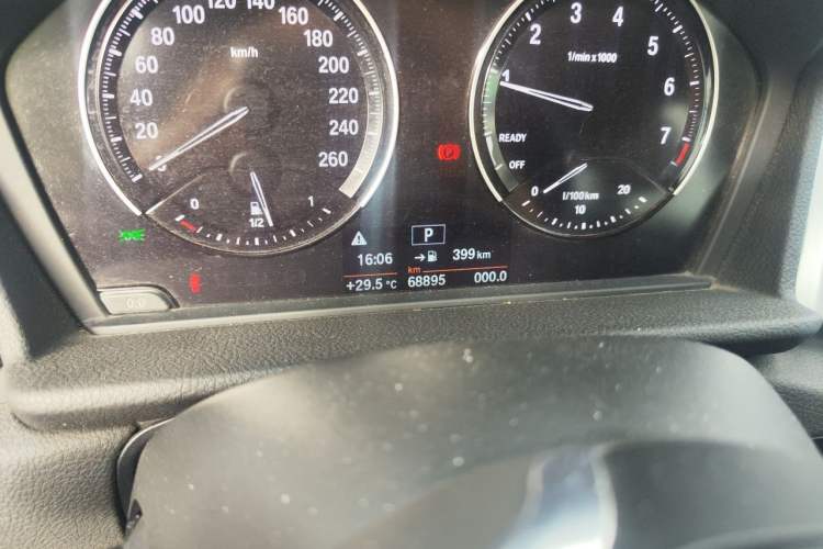Used BMW 2 Series Gran Tourer 2018 220i Leading Model Odometer Close Up