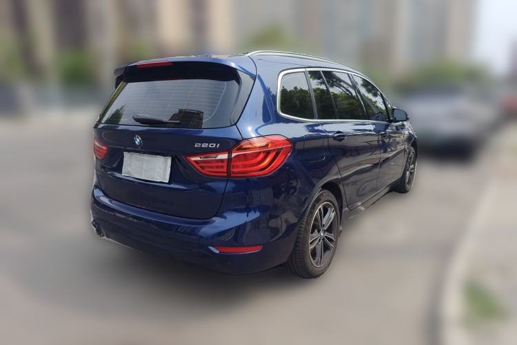 Used BMW 2 Series Gran Tourer 2018 220i Luxury Sports Package Rear Right 45 Deg
