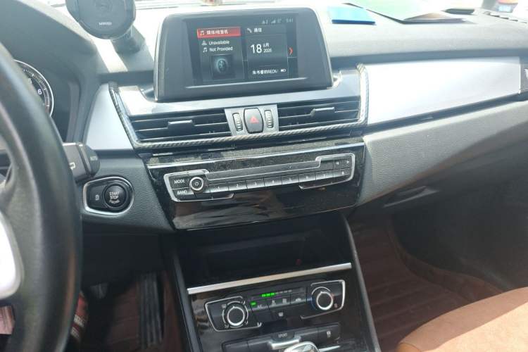 Used BMW 2 Series Gran Tourer 2018 220i Leading Model Audio And AC Panel