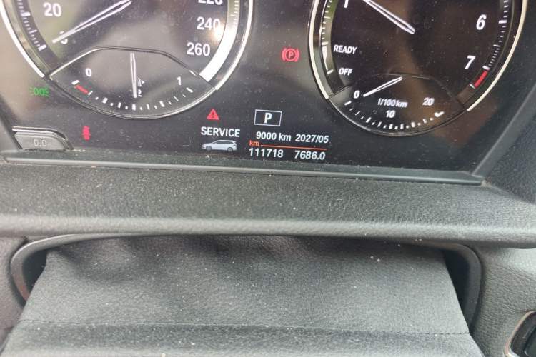 Used BMW 2 Series Gran Tourer 2018 220i Leading Model Odometer Close Up
