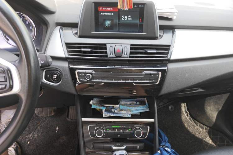 Used BMW 2 Series Gran Tourer 2018 220i Leading Model Audio And AC Panel