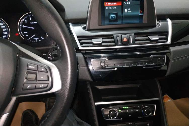 Used BMW 2 Series Gran Tourer 2018 220i Luxury Sports Package Audio And AC Panel