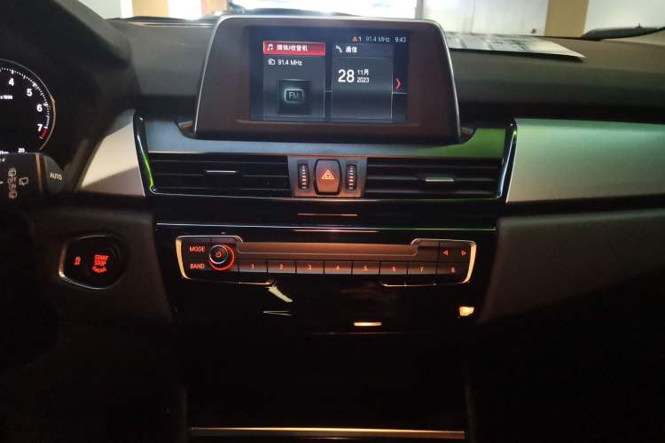 Used BMW 2 Series Gran Tourer 2018 220i Leading Model Audio And AC Panel