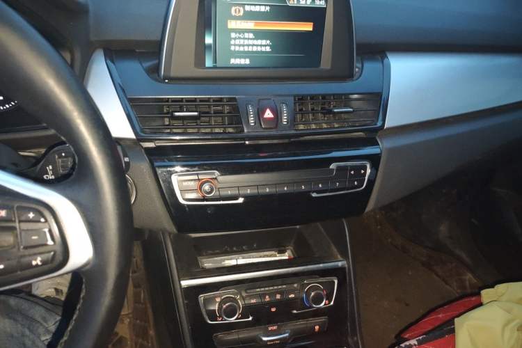 Used BMW 2 Series Gran Tourer 2018 220i Leading Model Audio And AC Panel