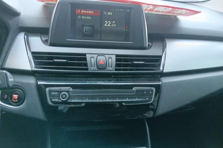 Used BMW 2 Series Gran Tourer 2018 220i Leading Model Audio And AC Panel