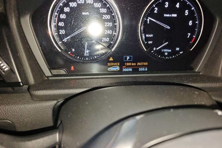 Used BMW 2 Series Gran Tourer 2018 220i Leading Model Odometer Close Up