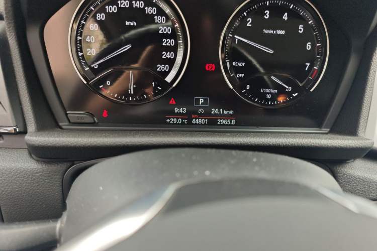 Used BMW 2 Series Gran Tourer 2018 220i Leading Model Odometer Close Up