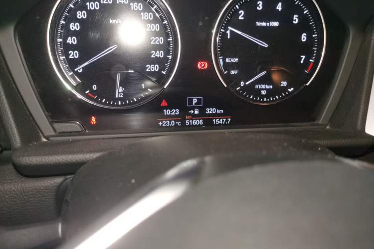 Used BMW 2 Series Gran Tourer 2018 220i Leading Model Odometer Close Up