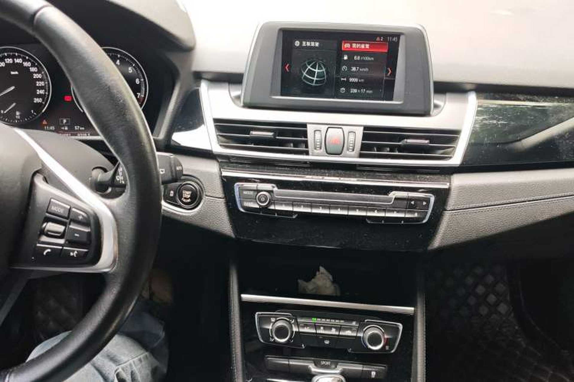 Used BMW 2 Series Gran Tourer 2019 220i Luxury Sports Package Audio And AC Panel