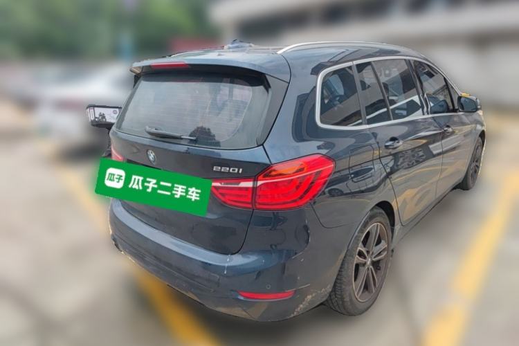 Used BMW 2 Series Gran Tourer 2019 220i Luxury Sports Package Rear Right 45 Deg