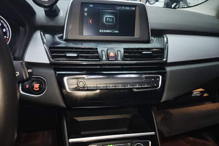 Used BMW 2 Series Gran Tourer 2019 220i Leading Model Audio And AC Panel