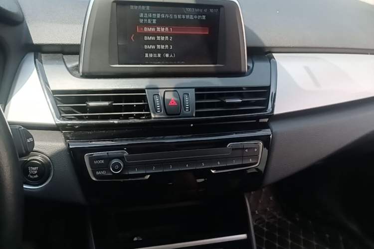 Used BMW 2 Series Gran Tourer 2019 220i Leading Model Audio And AC Panel