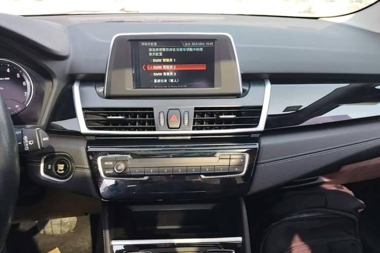 Used BMW 2 Series Gran Tourer 2019 220i Luxury Sports Package Audio And AC Panel