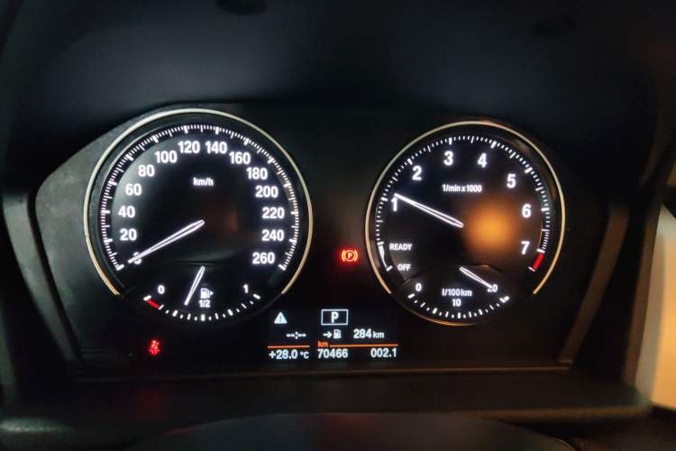 Used BMW 2 Series Gran Tourer 2019 220i Leading Model Odometer Close Up