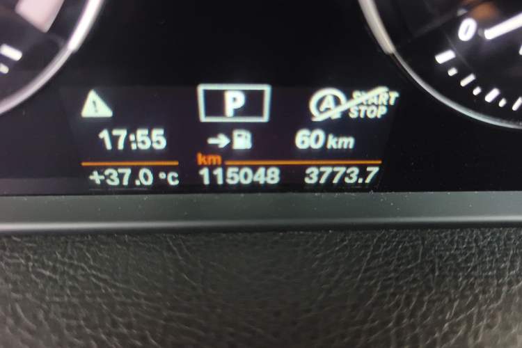 Used BMW 2 Series Gran Tourer 2019 220i Leading Model Odometer Close Up