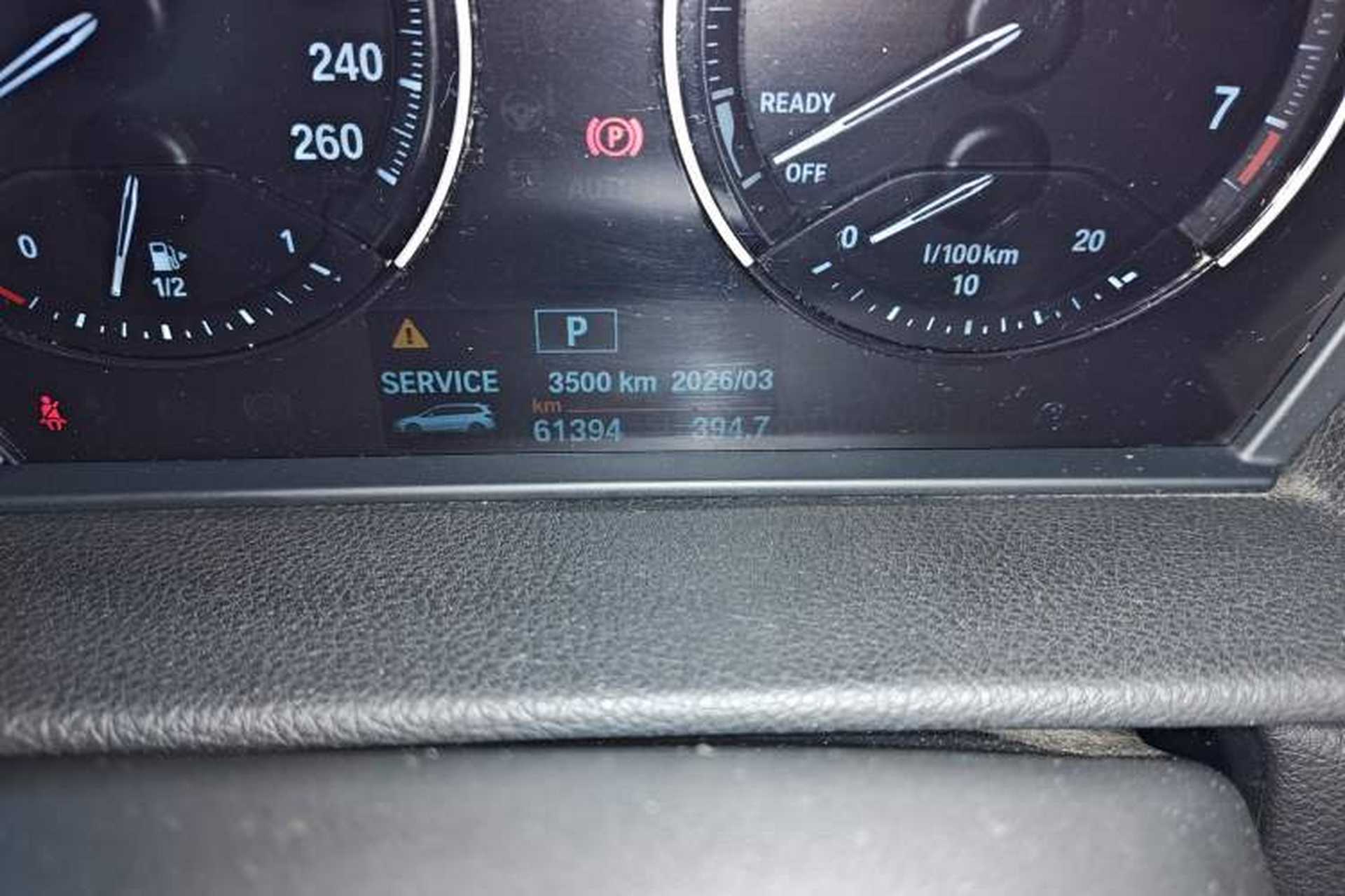 Used BMW 2 Series Gran Tourer 2019 220i Leading Model Odometer Close Up