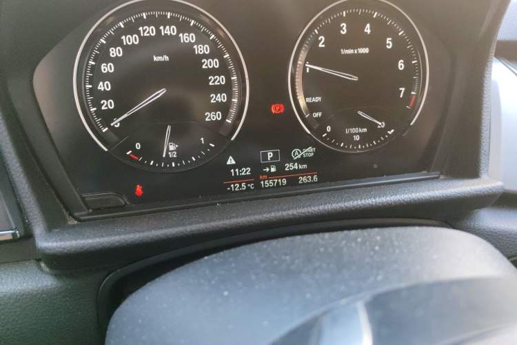Used BMW 2 Series Gran Tourer 2019 220i Leading Model Odometer Close Up
