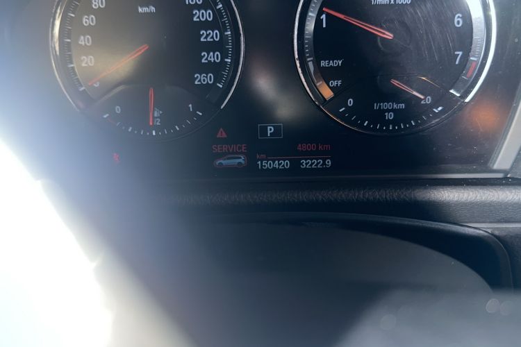 Used BMW 2 Series Gran Tourer 2019 220i Leading Model Odometer Close Up