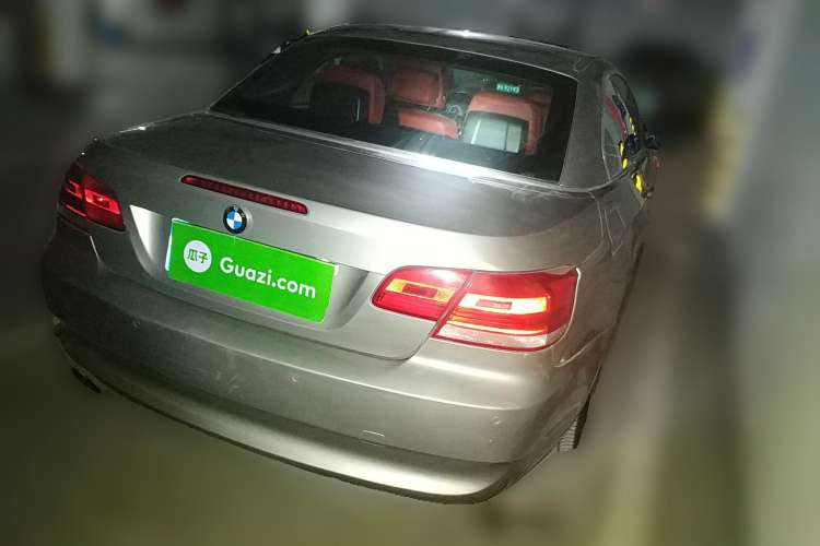 Used BMW 3 Series 2007 325i Convertible Coupe Rear Right 45 Deg