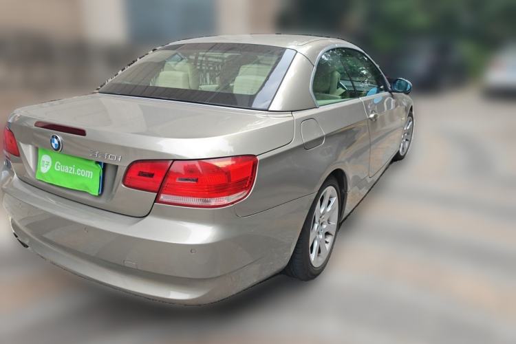 Used BMW 3 Series 2007 330i Convertible Coupe Rear Right 45 Deg