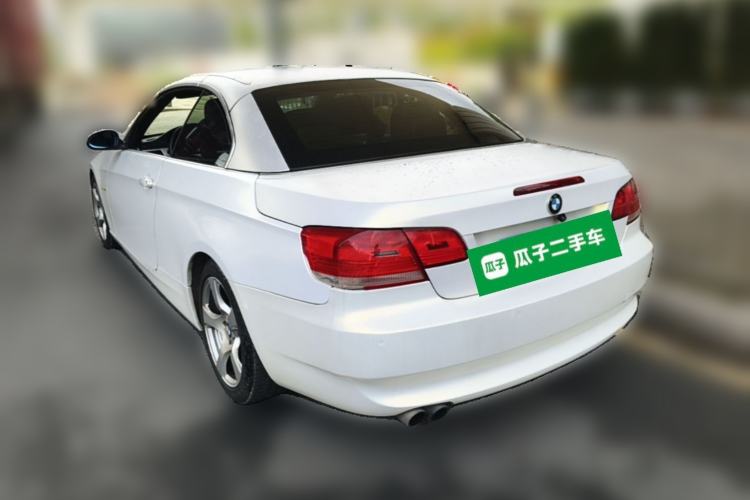Used BMW 3 Series 2007 325i Convertible Coupe Rear Left 45 Deg