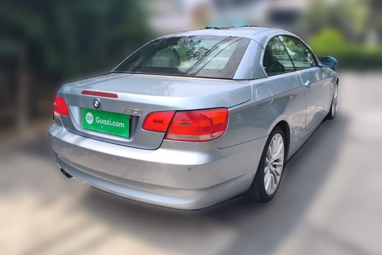 Used BMW 3 Series 2008 330i two-door coupe Rear Right 45 Deg