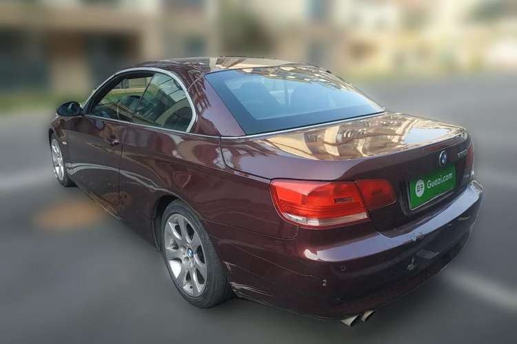 Used BMW 3 Series 2009 330i Convertible Coupe Rear Left 45 Deg