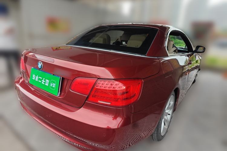 Used BMW 3 Series 2009 325i Convertible Coupe Rear Right 45 Deg