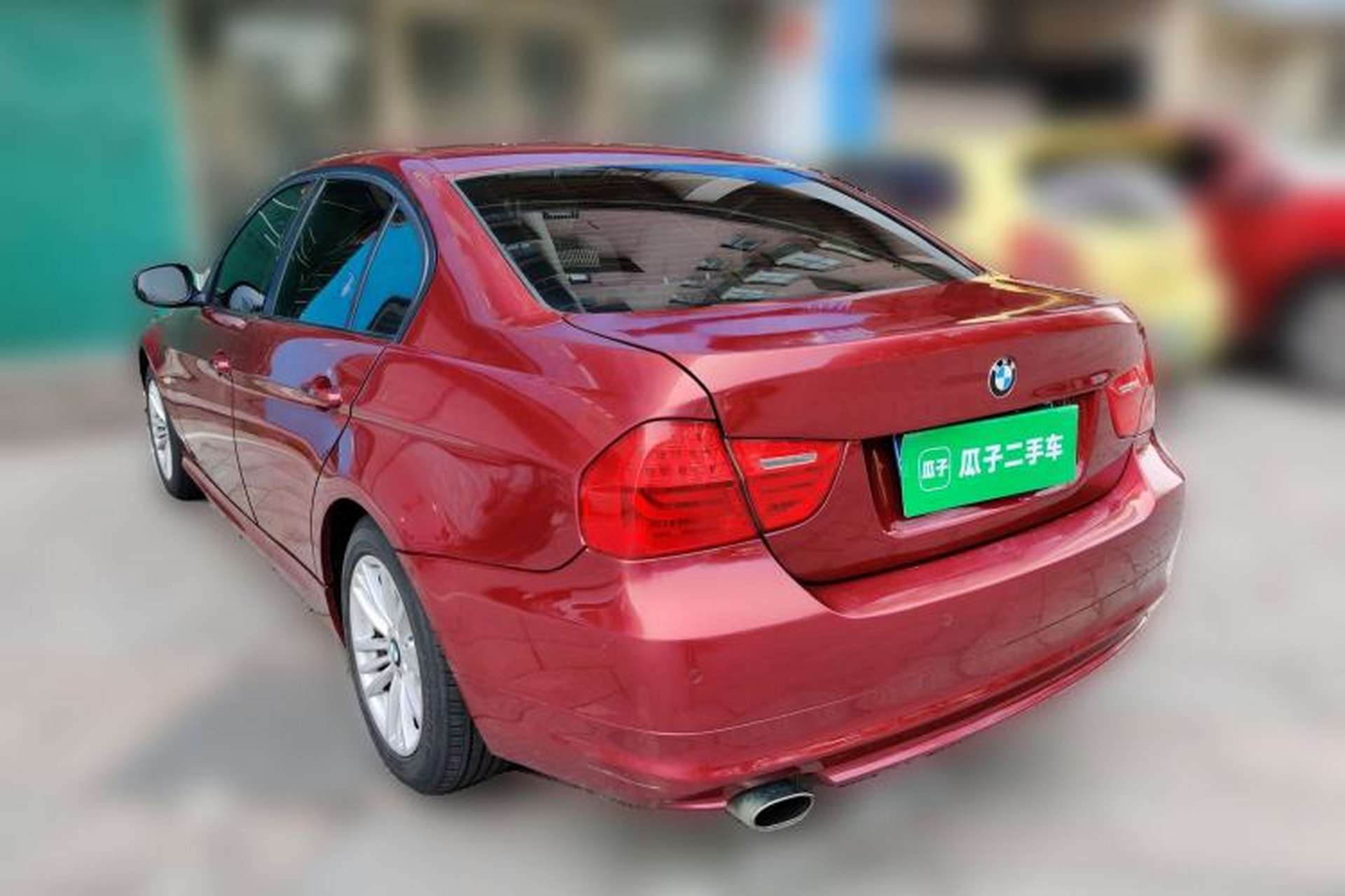 Used BMW 3 Series 2010 318i Leading Model Rear Left 45 Deg