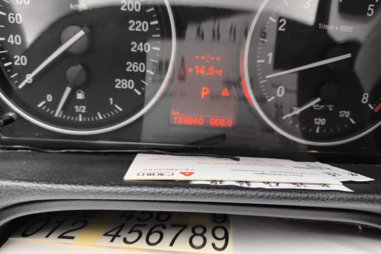 Used BMW 3 Series 2011 325i Convertible Coupe Odometer Close Up