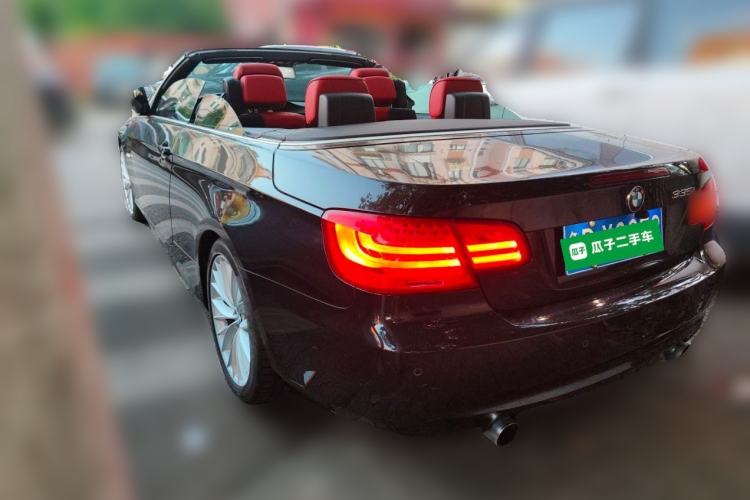 Used BMW 3 Series 2011 335i Convertible Coupe Rear Left 45 Deg