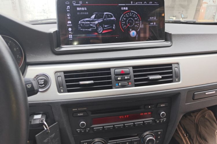 Used BMW 3 Series 2011 325i Convertible Coupe Audio And AC Panel