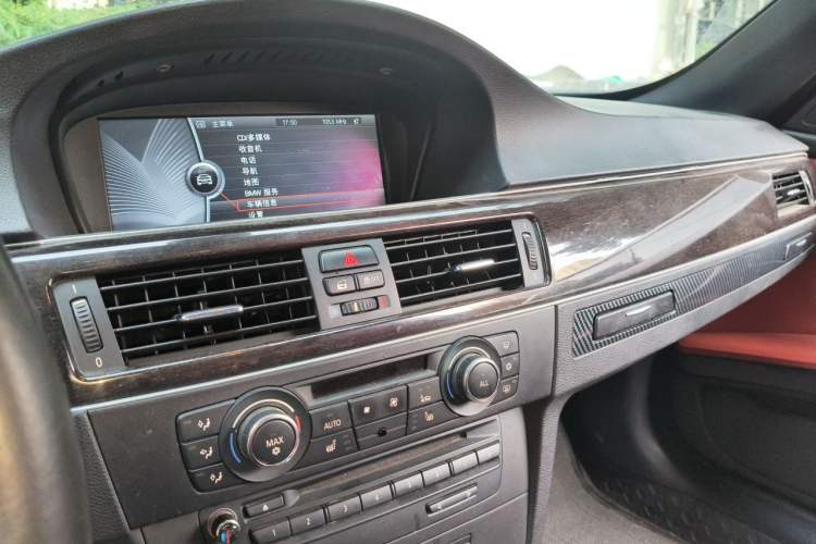 Used BMW 3 Series 2011 330i Convertible Coupe Audio And AC Panel