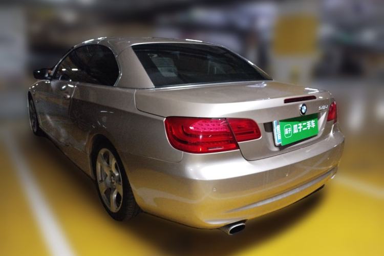 Used BMW 3 Series 2011 320i Convertible Coupe Rear Left 45 Deg