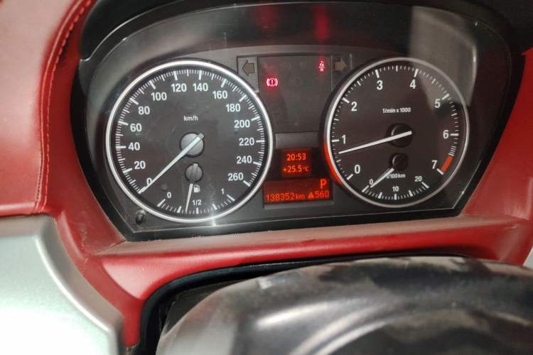 Used BMW 3 Series 2011 320i Convertible Coupe Odometer Close Up