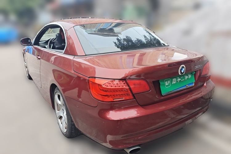 Used BMW 3 Series 2011 320i Convertible Coupe Rear Left 45 Deg