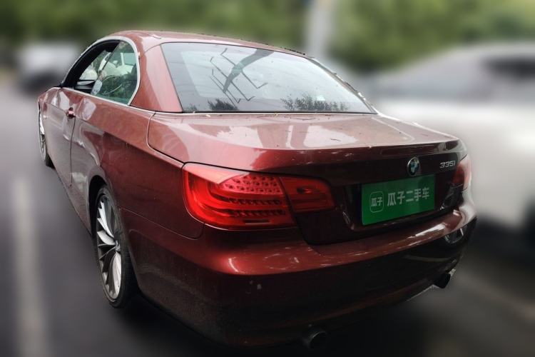 Used BMW 3 Series 2011 335i two-door coupe Rear Left 45 Deg