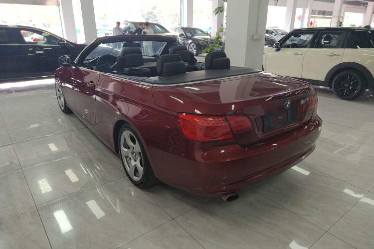 Used BMW 3 Series 2011 320i Convertible Coupe Rear Left 45 Deg