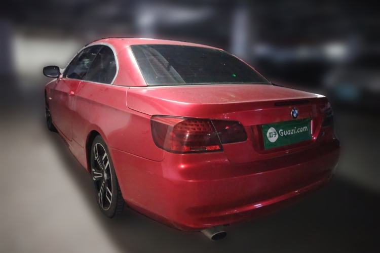 Used BMW 3 Series 2011 320i Convertible Coupe Rear Left 45 Deg
