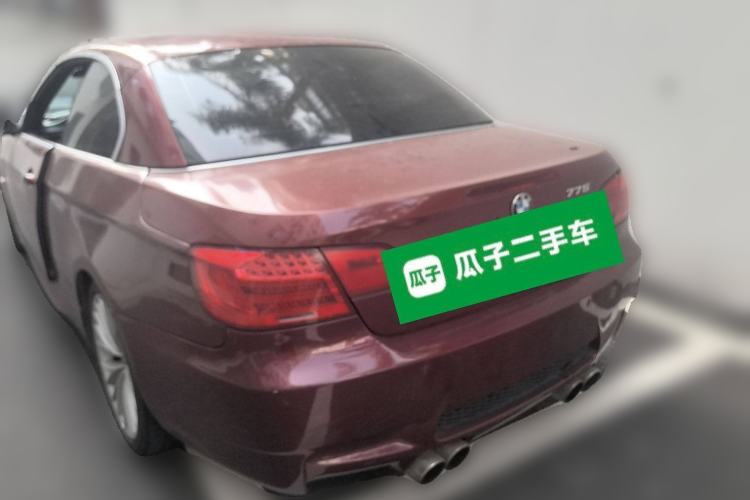 Used BMW 3 Series 2011 335i Convertible Coupe Rear Left 45 Deg