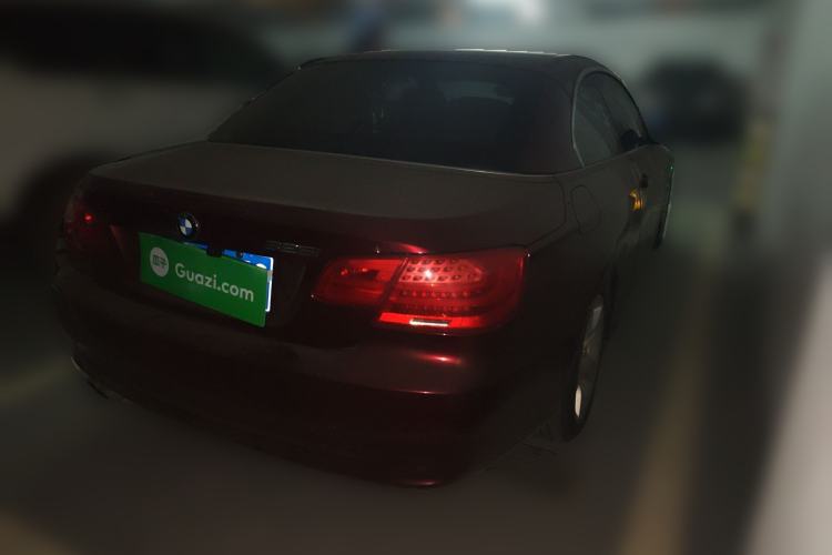 Used BMW 3 Series 2011 325i Convertible Coupe Rear Right 45 Deg